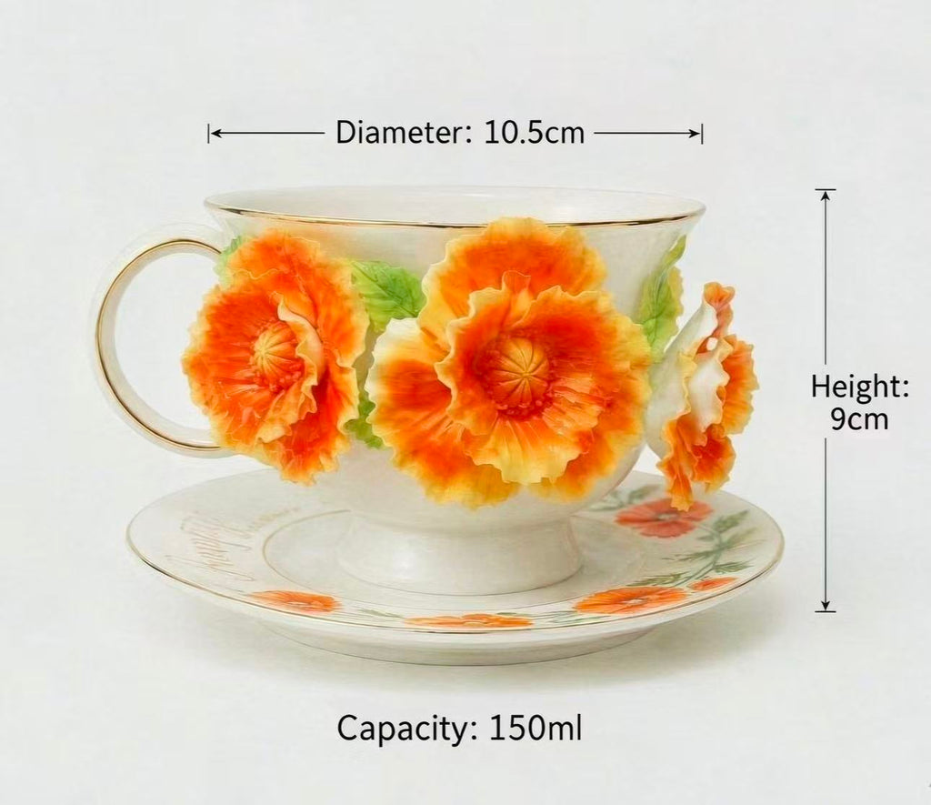 Poppy’s Bloom|Wake up your August with the elegance of the Poppy.