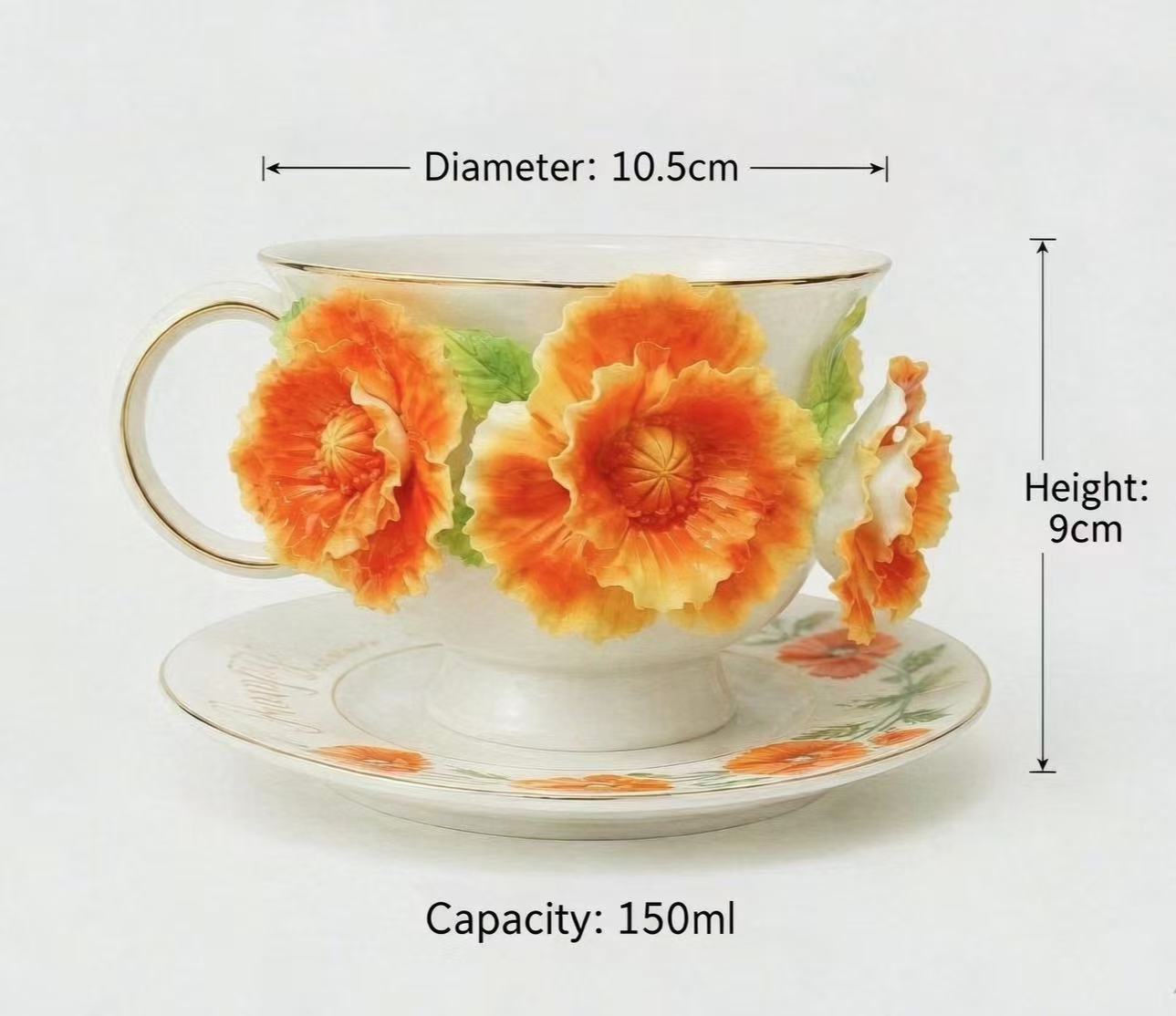 Poppy’s Bloom|Wake up your August with the elegance of the Poppy.