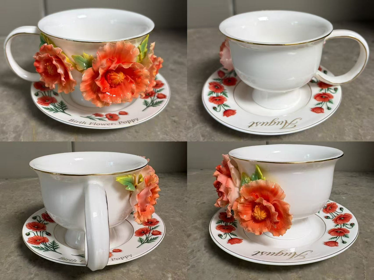 Poppy’s Bloom|Wake up your August with the elegance of the Poppy.