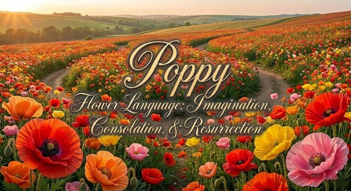 Poppy’s Bloom|Wake up your August with the elegance of the Poppy.