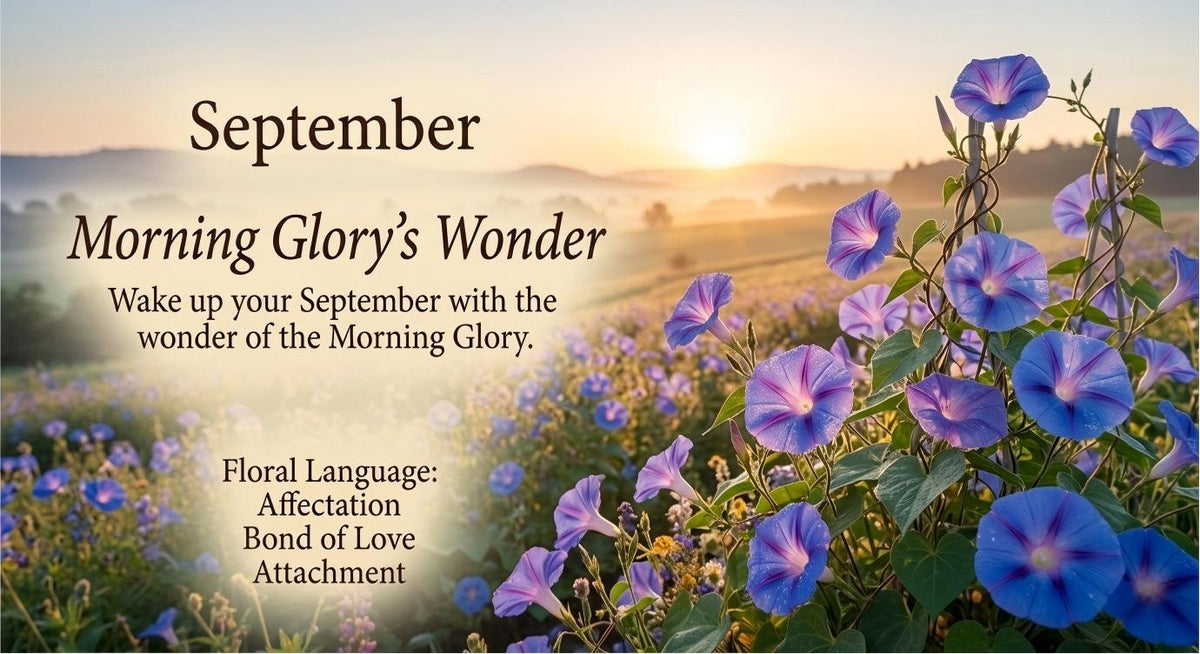 Morning Glory's Bloom|Wake up your September with the wonder of the Morning Glory