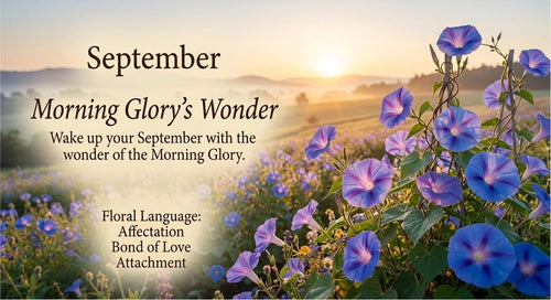 Morning Glory's Bloom|Wake up your September with the wonder of the Morning Glory