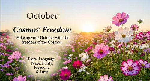 Cosmos’s Bloom|Wake up your October with the freedom of the Cosmos.