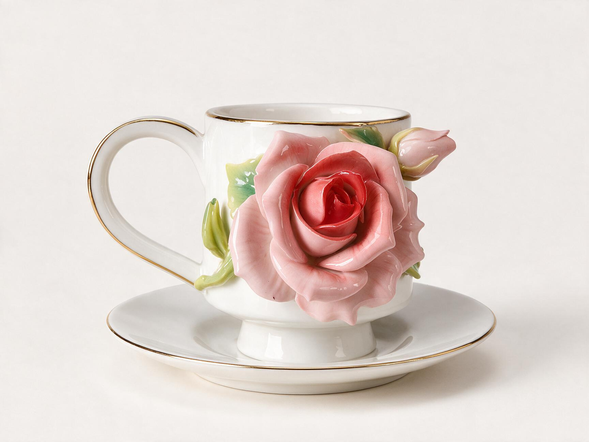 Rose’s Bloom | A Hand-Sculpted Porcelain Gift for Moments of Love